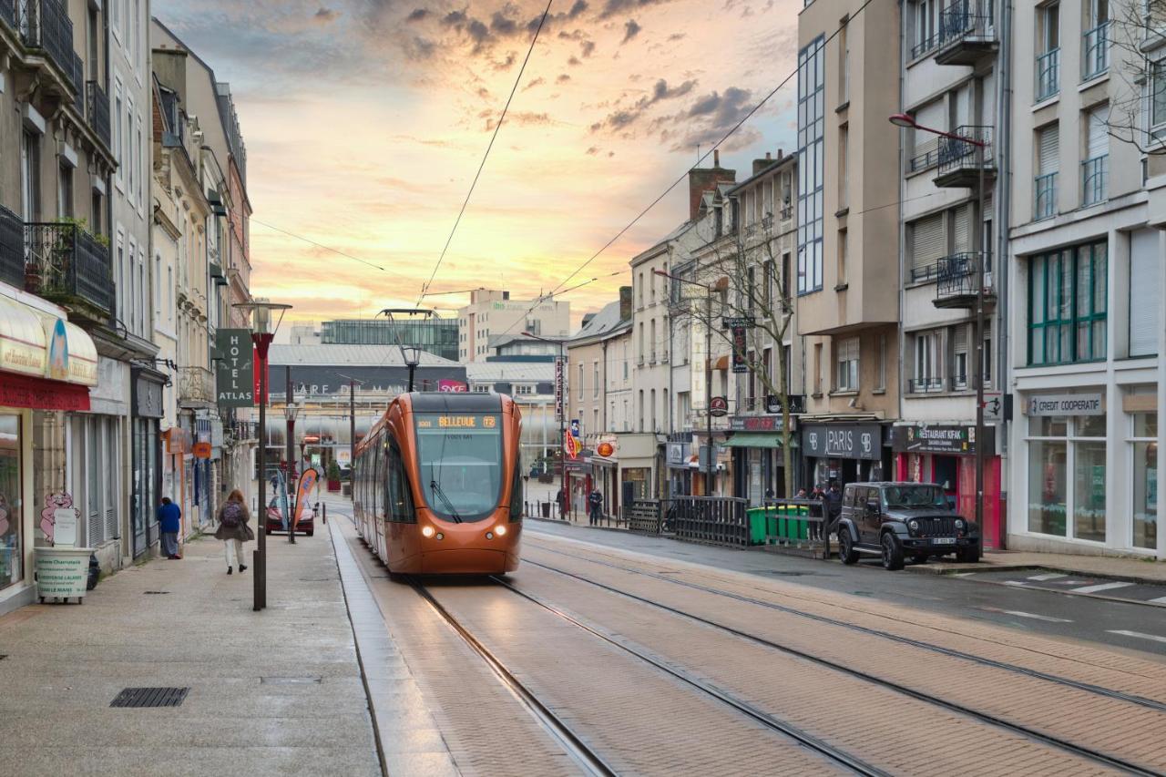 Le Mans Appartement Gare Tgv Et Proche Centre Exterior foto